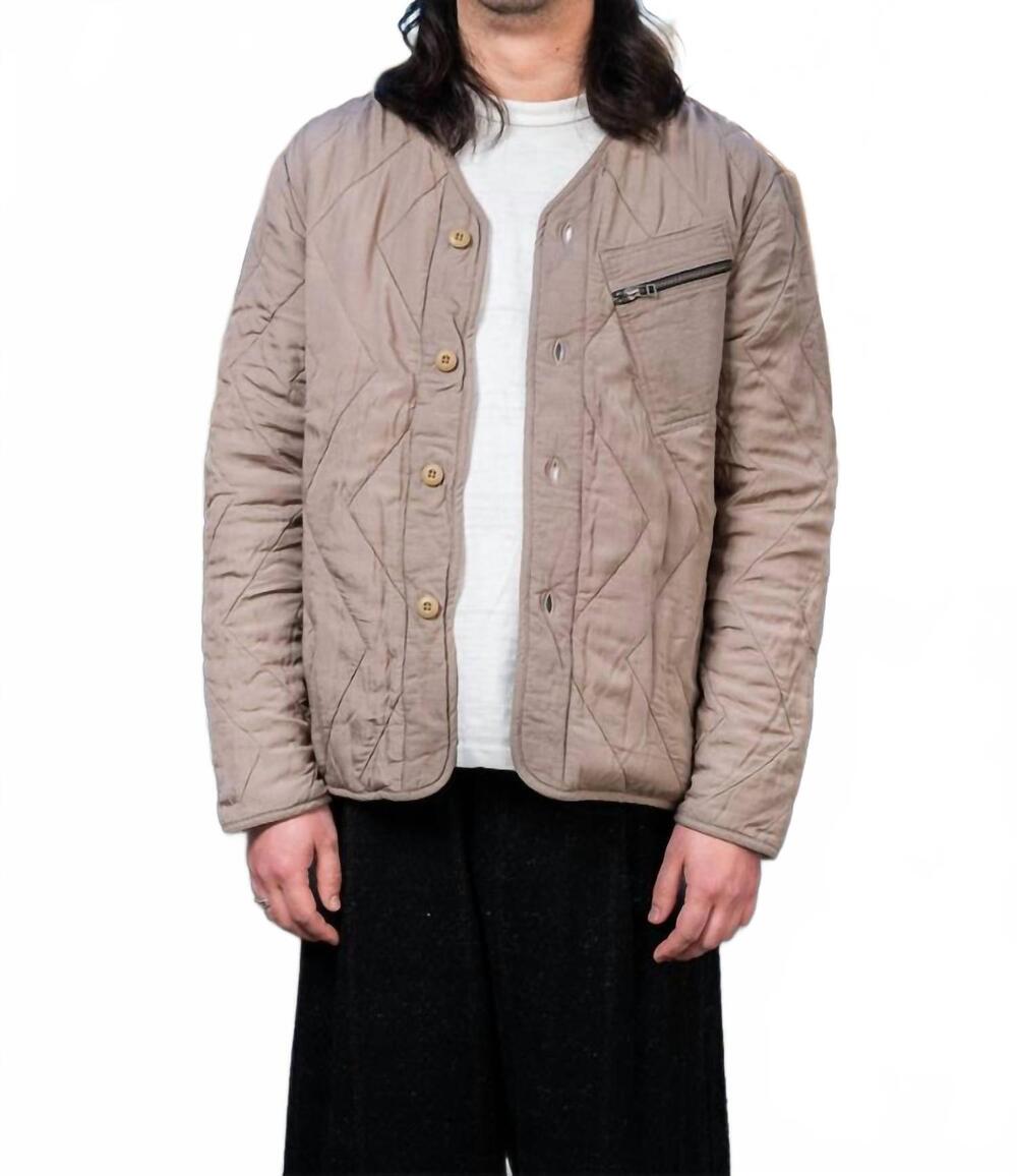 NEW 3SIXTEEN liner jacket in steel